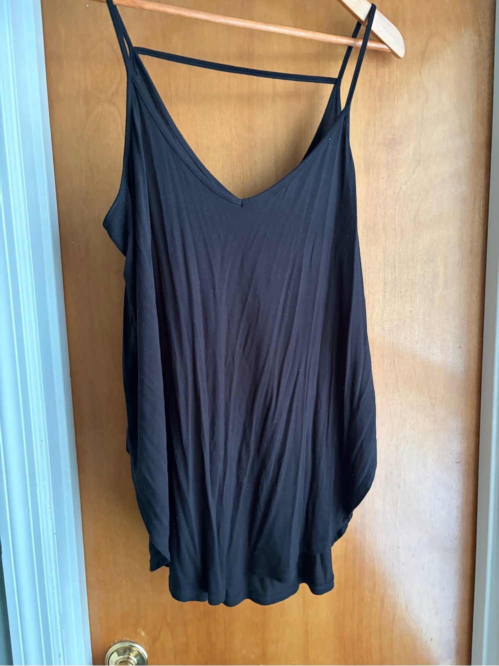 Z Supply Black V-Neck Spaghetti Strap Camisole